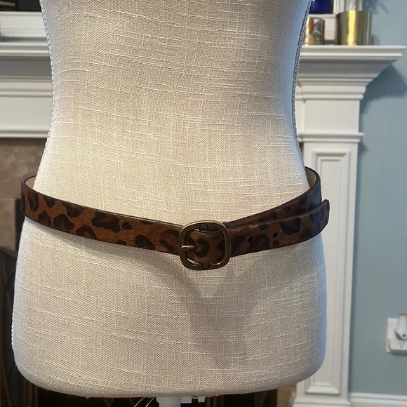 Coldwater Creek | Accessories | Coldwater Creek Belt Leopard 